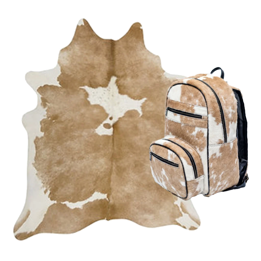 Bovine Hair-on Hide Brown & White