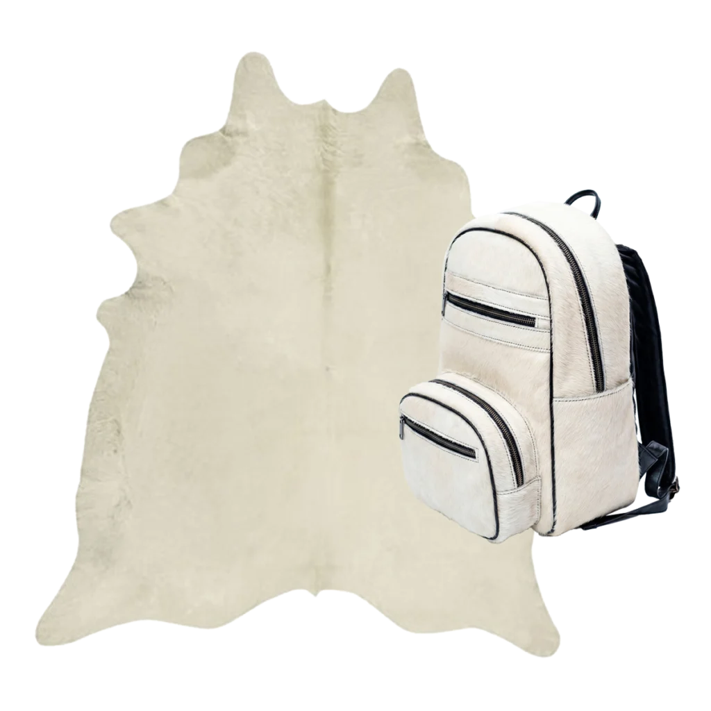 Bovine Hair-on Hide White