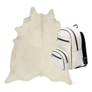 Bovine Hair-on Hide White