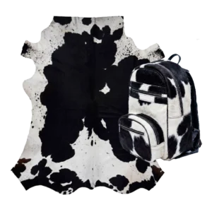 Nguni Hair On Hide Black & White