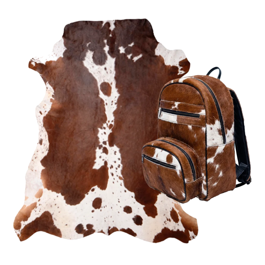 Nguni Hair On Hide Brown & White