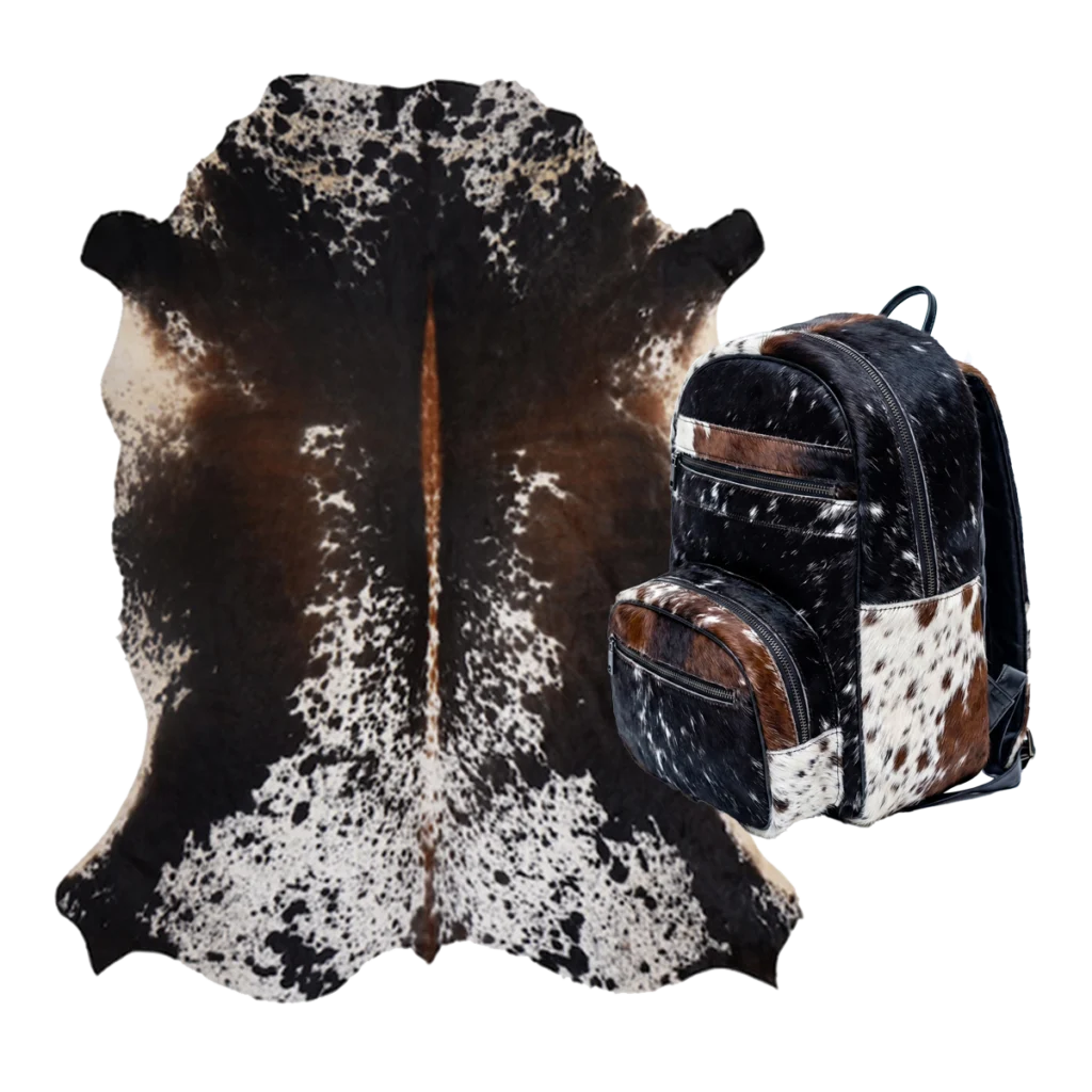 Nguni Hair On Hide Tricolour